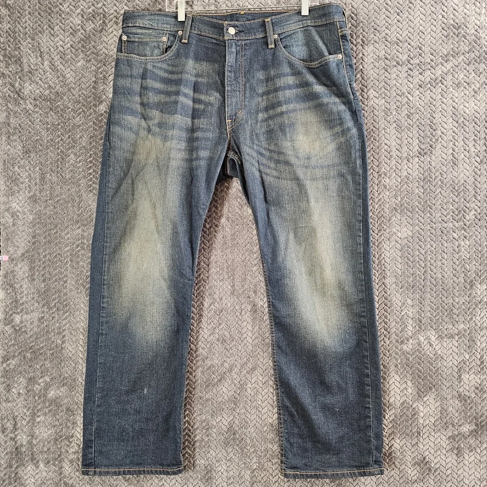 Levis 559 Jeans Mens 38x30 Blue‎ Relaxed Straight Leg Denim Medium Wash